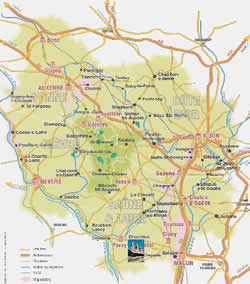 Bourgogne du sud vendenesseles Charolles