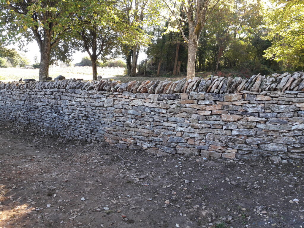 tremplin H&P restauration patrimoine mur en pierre sèche