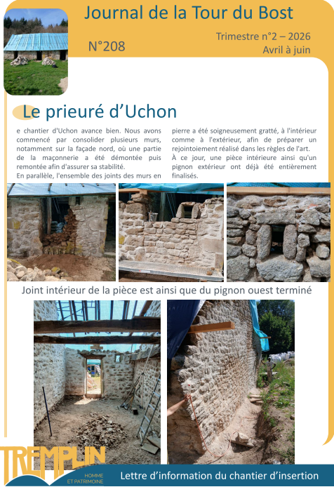 journaux chantier tremplon h&p tour du bost 2026 t02