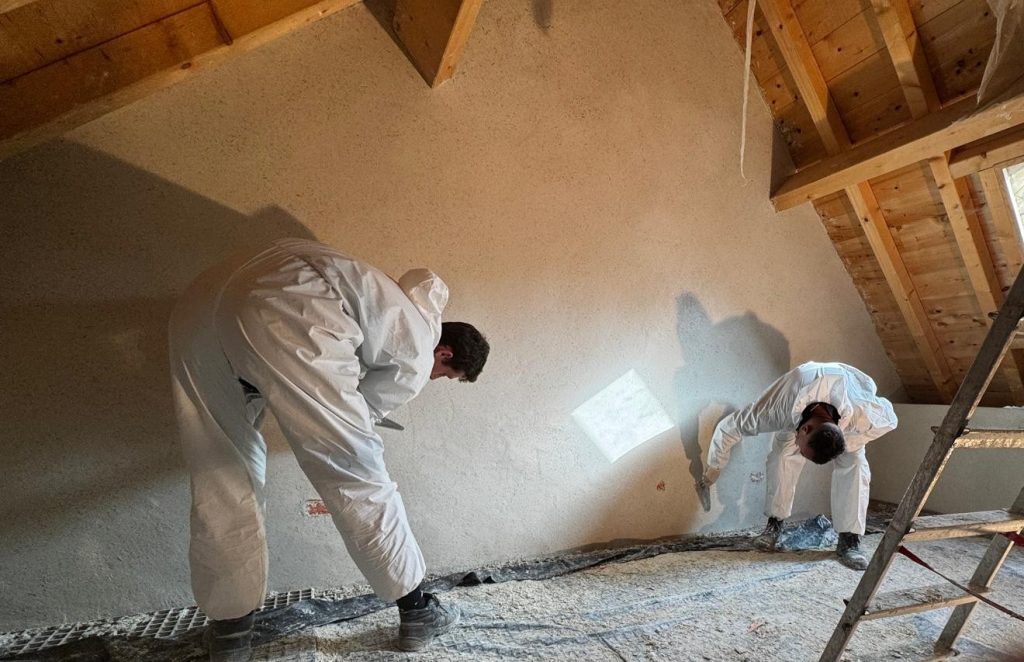 enduit intérieur à la chaux en saone-et-loire
